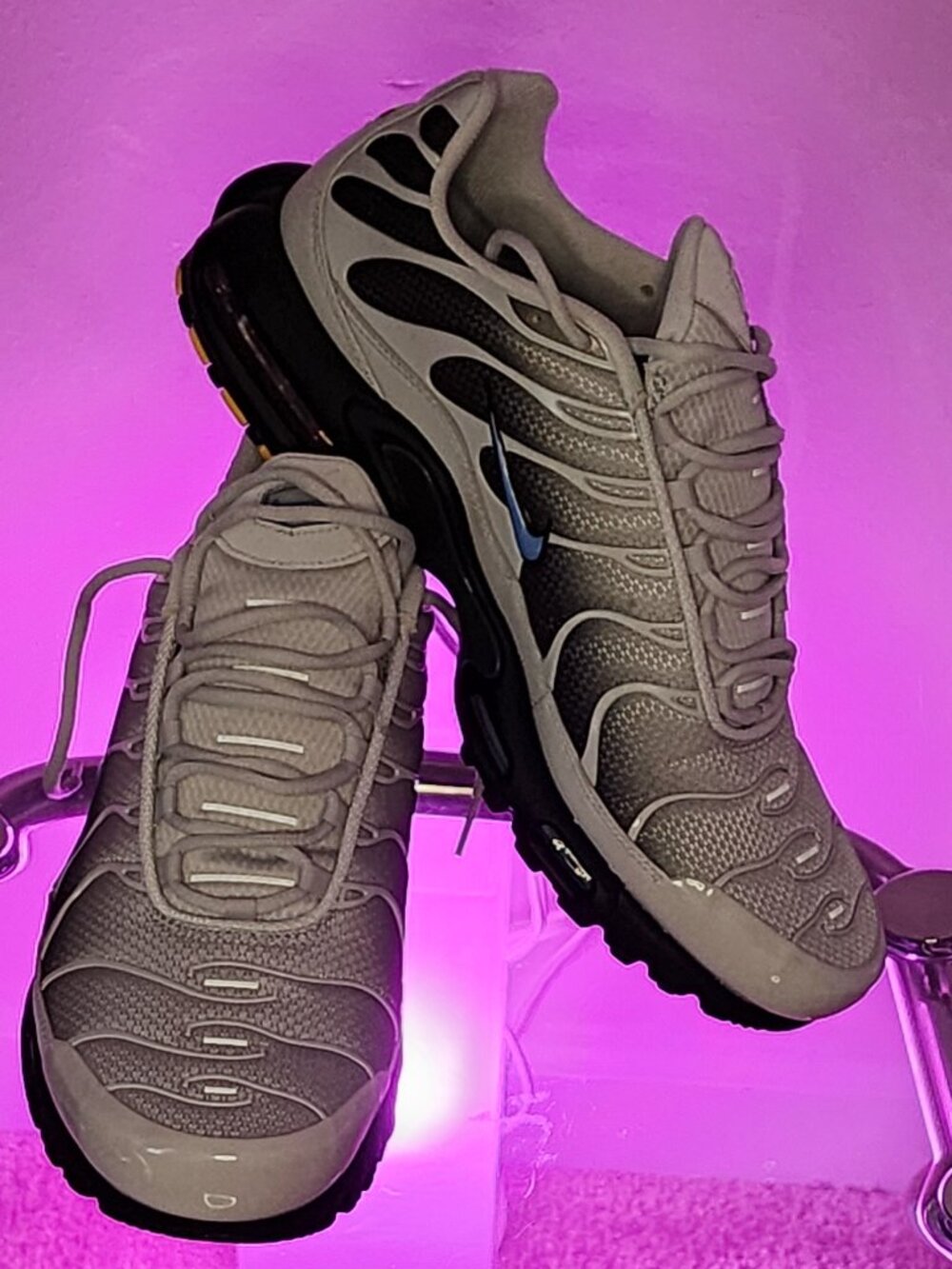 Nike Air Max Plus - Grey University Blue Black